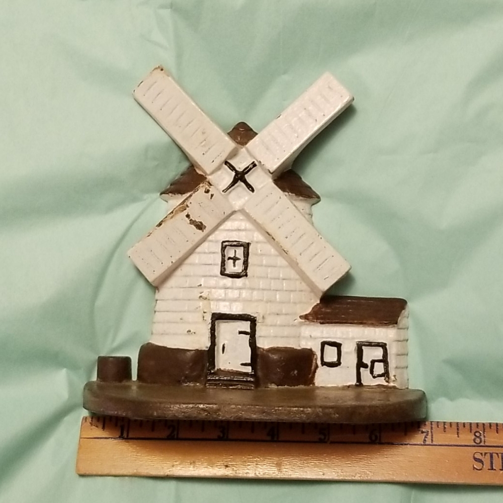 Antique Windmill Doorstop.